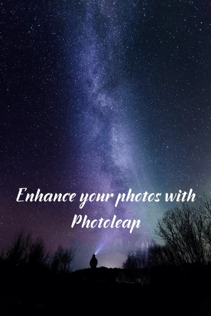 Enhance your photos with Photoleap